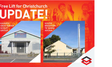 Free Lift For Christchurch – Project Update – August 2016